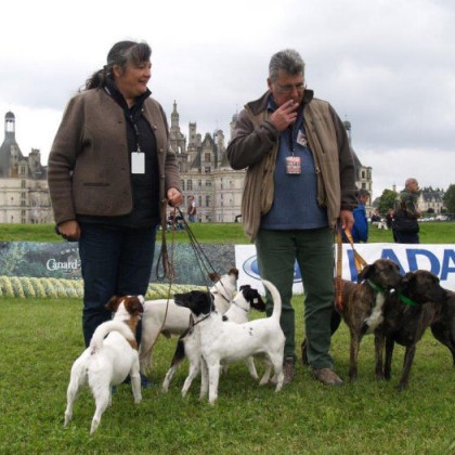 La délégation Centre du club du Cursinu au Game Fair de Chambord 2013